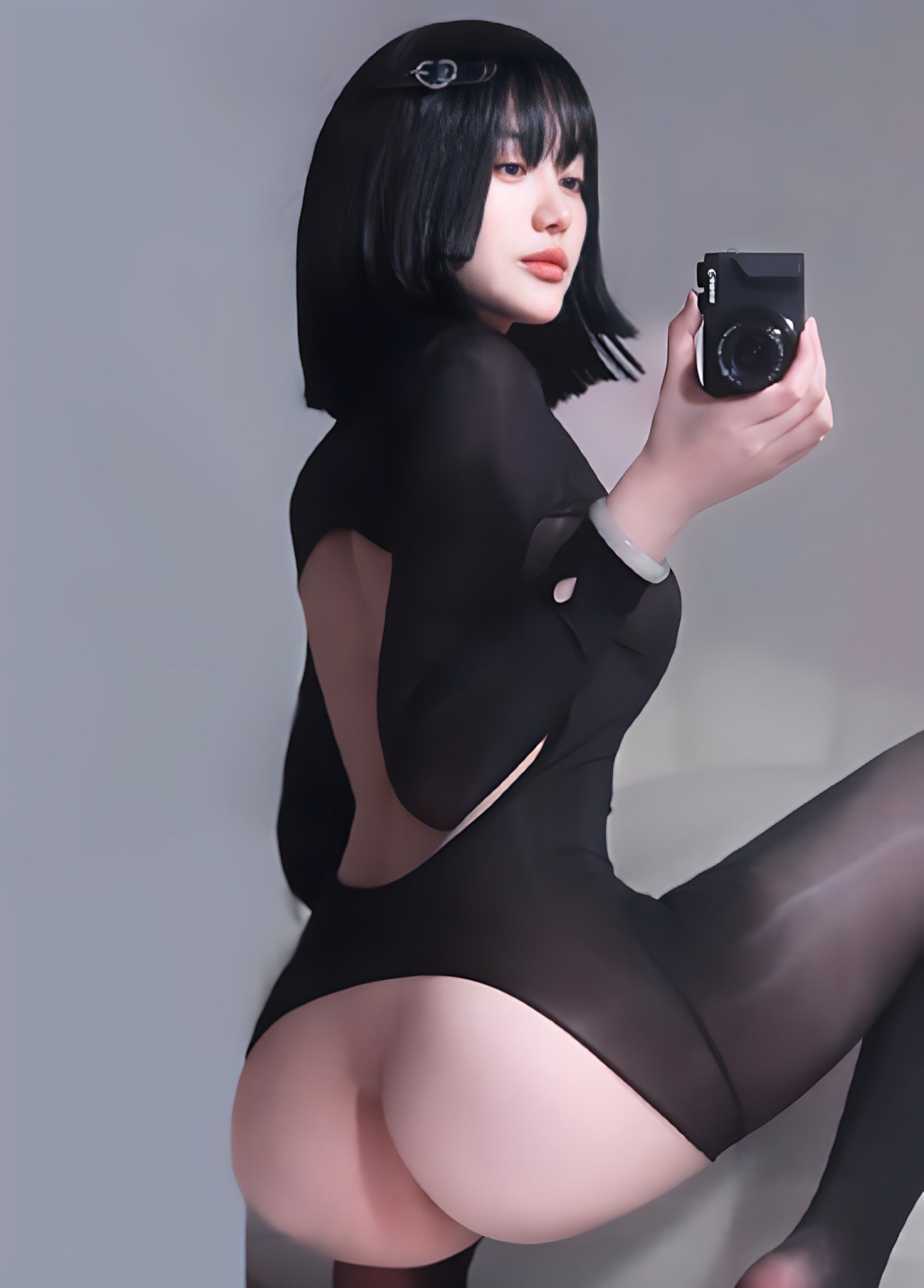 推特网红女菩萨【高桥千凛】她真的太懂拍照了！这张脸也太高级了 hlH